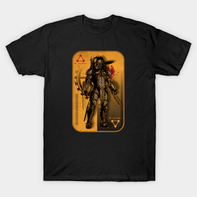 Black t-shirt with graphic design, featuring sci-fi themed art, suitable for casual wear, cotton material.