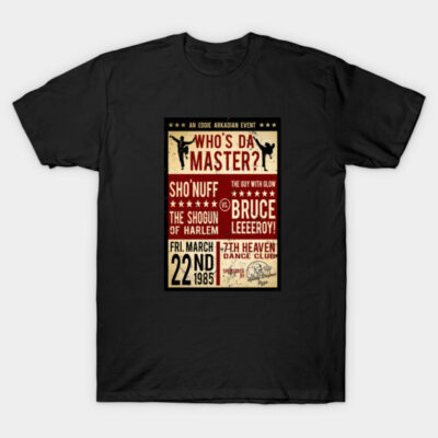 Who's Da Master Poster T-Shirt by PopCultureShirts