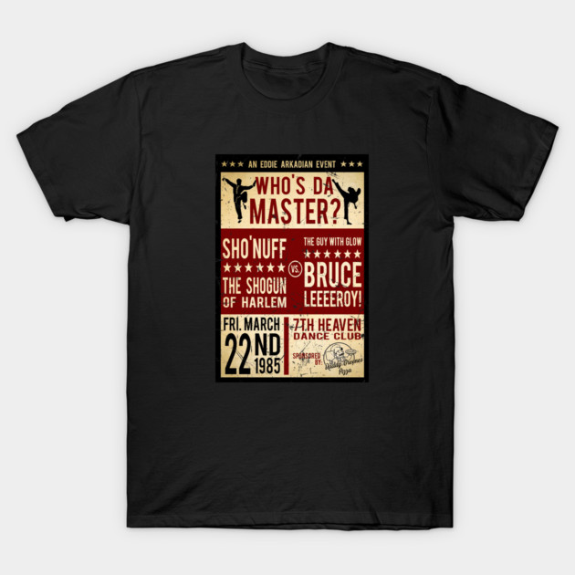 Who's Da Master Poster T-Shirt by PopCultureShirts