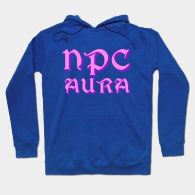 NPC aura in Cute Pink Hoodie by love-fi