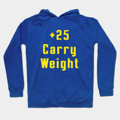 +25 Carry Weight Hoodie by chuckfinleyart