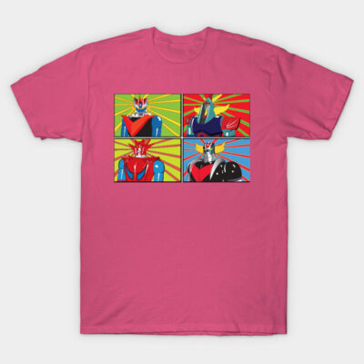 Shogun Warriors!!alla Andy Warhol! T-Shirt by AlphaNerdsUnited