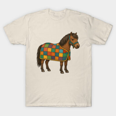 Horse quilting Lovers T-Shirt by badrianovic