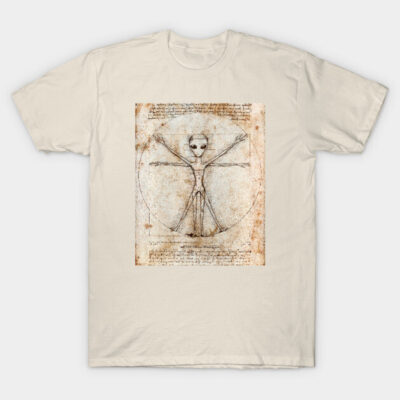 Vitruvian alien T-Shirt by circlestances