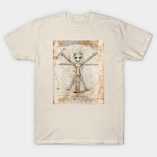 Vitruvian alien T-Shirt by circlestances