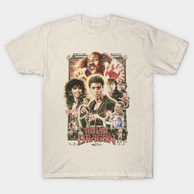 Retro Movie The Last dragon T-Shirt by CrucialDoodleS