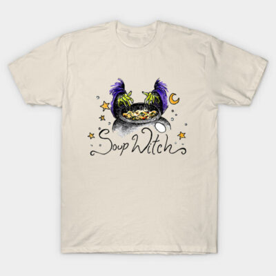 Soup Witch T-Shirt by DanaBeyer