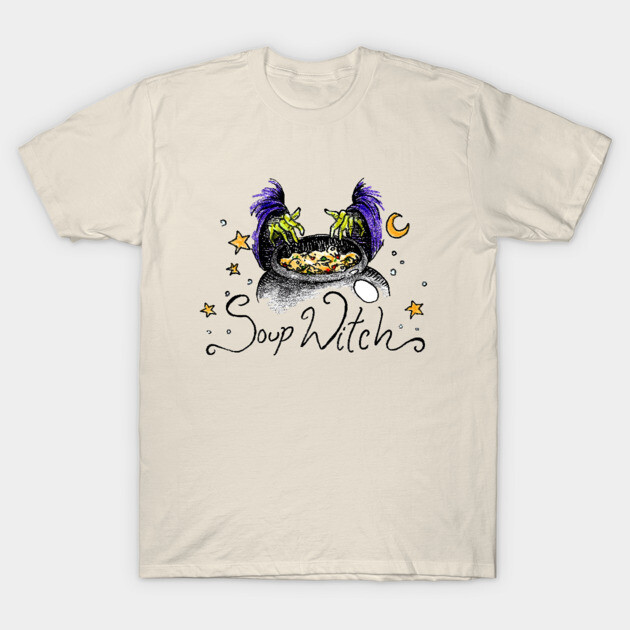 Soup Witch T-Shirt by DanaBeyer