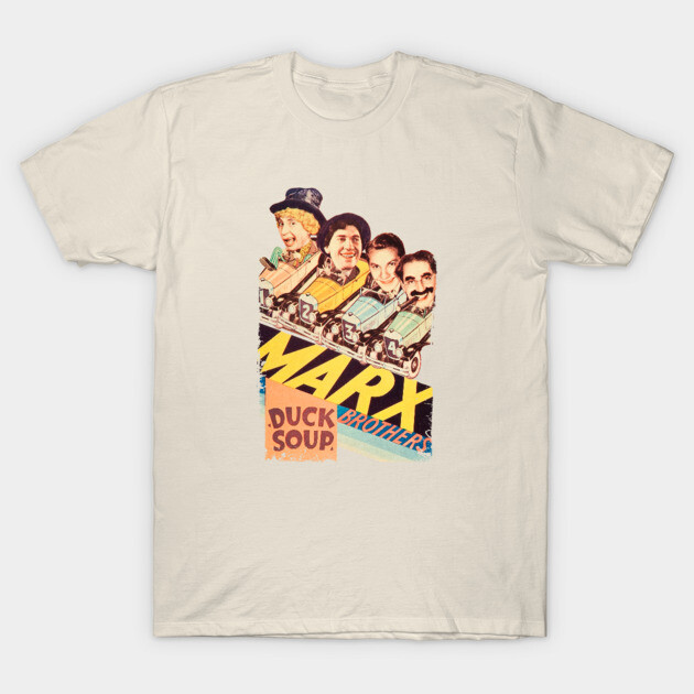 Marx Brothers Bros Duck Soup T-Shirt by parashop