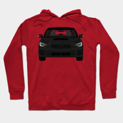 Wrx sti Crystal-Black Hoodie by VENZ0LIC