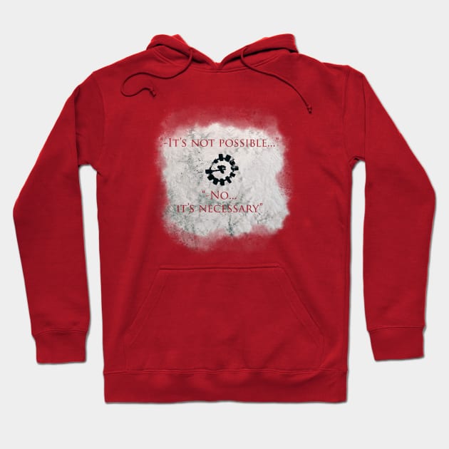 Interstellar docking scene. Hoodie by ejacichen