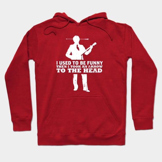 I Used To Be Funny… Hoodie by mannypdesign
