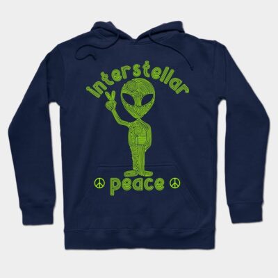 Interstellar Peace Hoodie by Slightly Unhinged