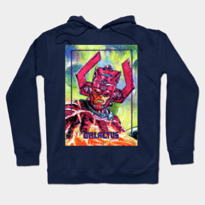 Galactus, World Eater Hoodie by Mark Bartle Art