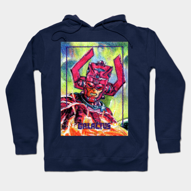 Galactus, World Eater Hoodie by Mark Bartle Art