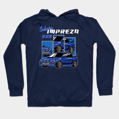 Subaru Impreza Classic Hoodie by mirailecs