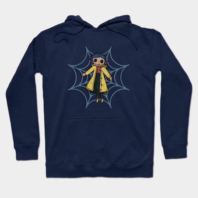 Be Tricky Coraline Hoodie by You're So Cool Prints