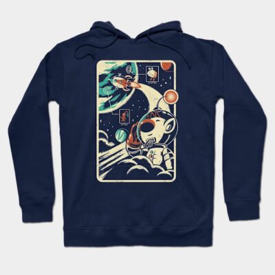 Interstellar Explorer Hoodie by Henrique Torres