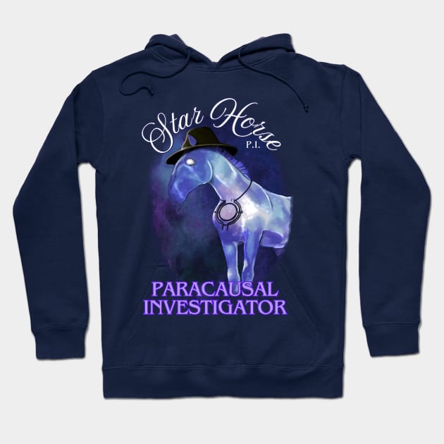 Star Horse, P.I. Hoodie by The Art of Raven Oak