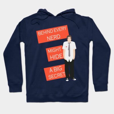 Behind Every Nerd Hoodie by Danielle