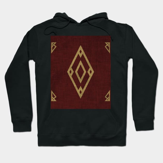 TES Tapestry 16 - Flag of the Imperial city Hoodie by Cleobule