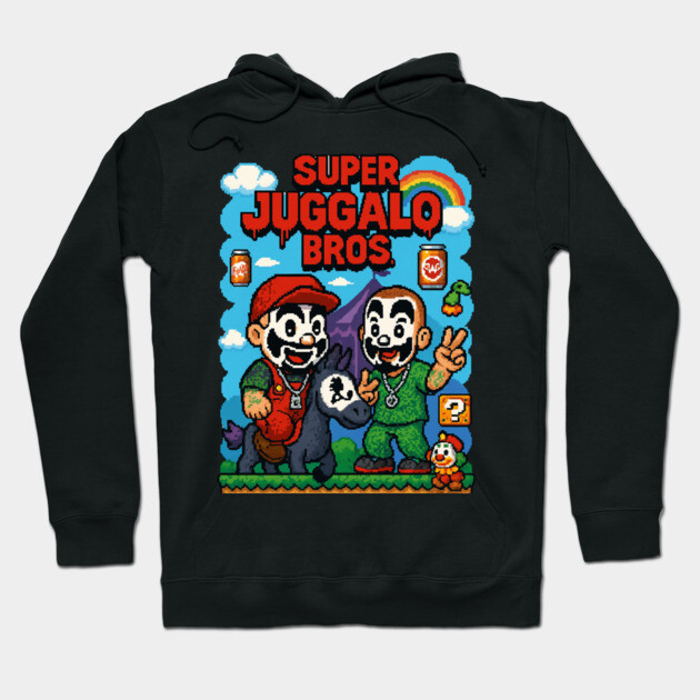 Super Juggalo Bros 2 Hoodie by Tiger Mountain Design Co.