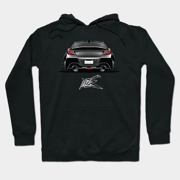 subaru brz rear Hoodie by naquash