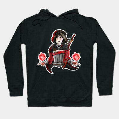 Skyrim Serana Vampire T-Shirt Hoodie by Skelipop Shop