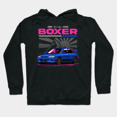 Subaru Impreza WRX STI 22B Hoodie by squealtires