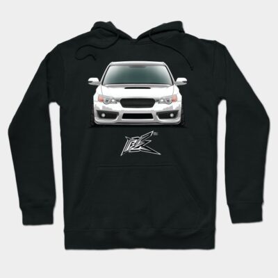 subaru legacy b4 white Hoodie by naquash