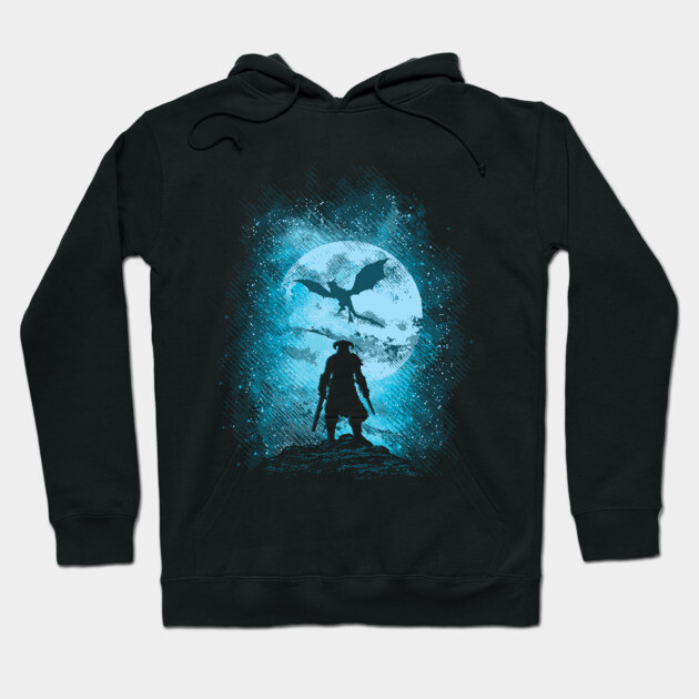 Dragon Slayer Hoodie by Daletheskater
