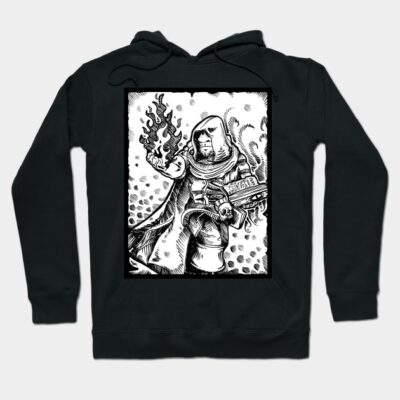 The small one burns down the Tavern Hoodie by paintchips