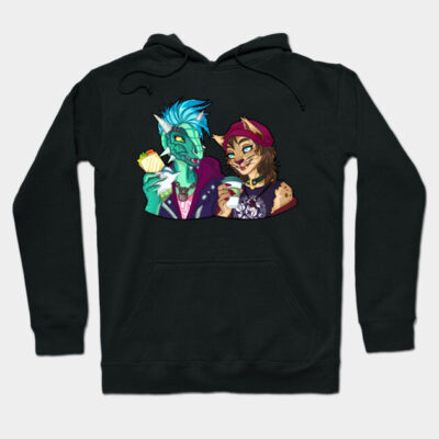 Best friends Hoodie by LinDemonic