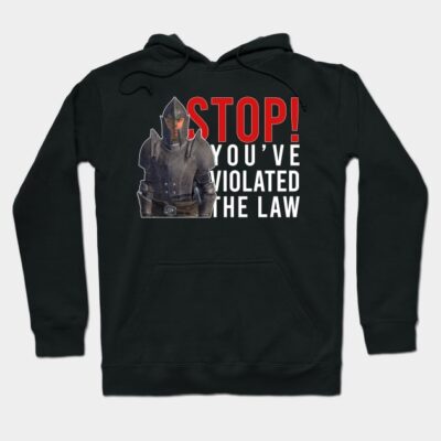 Stop! You've Violated The Law Hoodie by artsylab