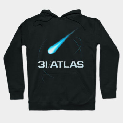 3iatlas Interstellar Astronomer Comet Ufo Alien Probe Hoodie by Seraphisle