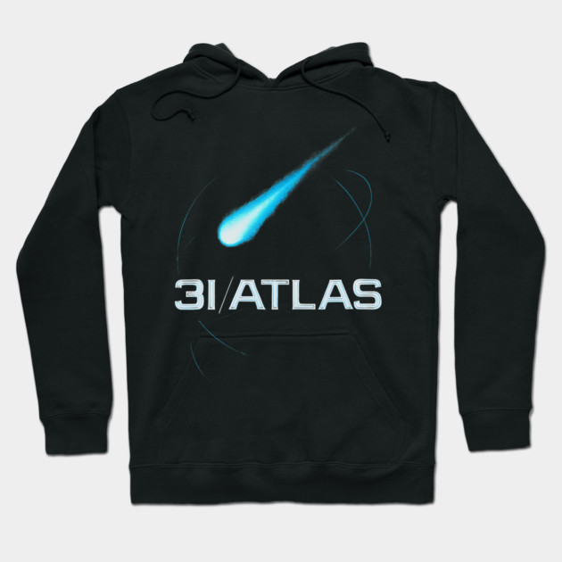 3iatlas Interstellar Astronomer Comet Ufo Alien Probe Hoodie by Seraphisle