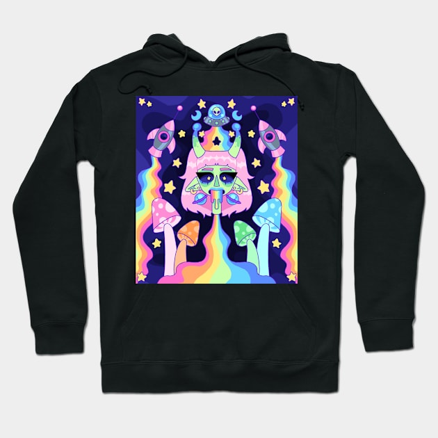 Interstellar travel Hoodie by art_apocalypse