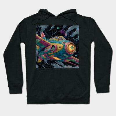 Cosmic Synth Rider Hoodie by KOTYA