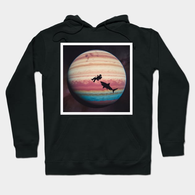 Space Shark Hoodie by DreamsofDubai