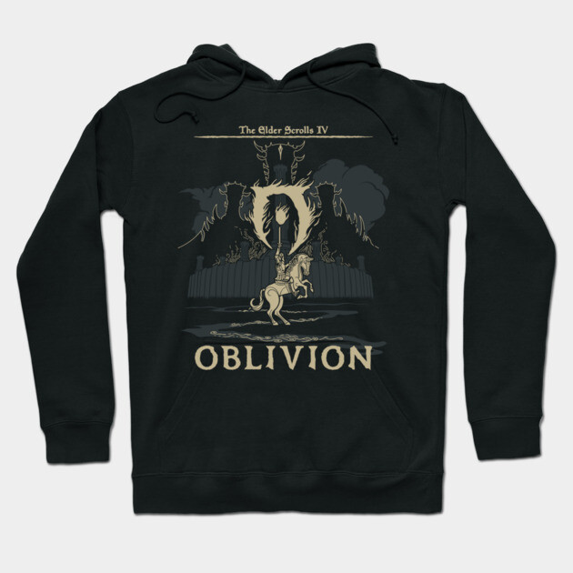 Oblivion Castle Hoodie by mono_terace