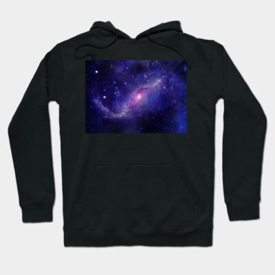 A Red and Blue Nebula of Stars Hoodie by cmphotographs
