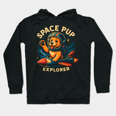 Rocket Dog: An Adventure in Interstellar Woofs Hoodie by Thewondercabinet28