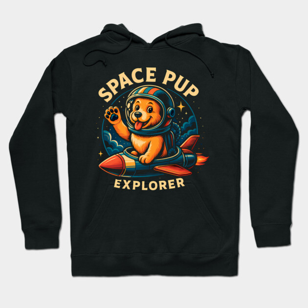 Rocket Dog: An Adventure in Interstellar Woofs Hoodie by Thewondercabinet28
