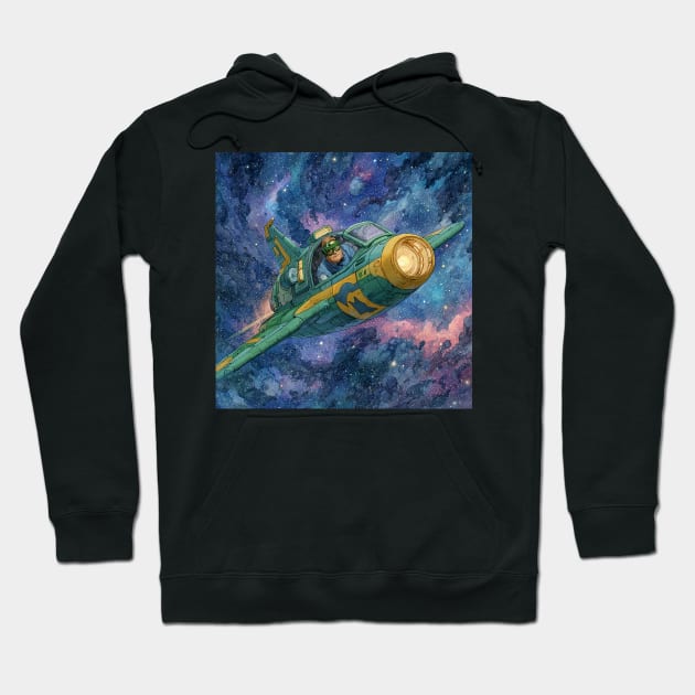 Galactic Danger Ahead! Hoodie by KOTYA