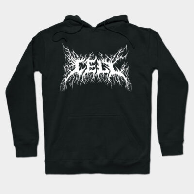 Cell – Cosmic Rooted Atmospheric Black Metal Logo Hoodie by hung_art