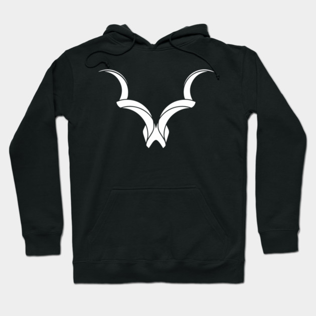 Forged Daedric Sigil Dark Fantasy Elder Scrolls Emblem Hoodie by masked_murmurs_studio