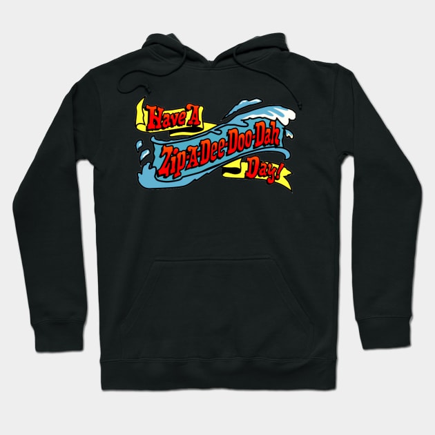 Black hoodie with colorful graphic text design, casual style, ideal for everyday wear, comfortable cotton material.