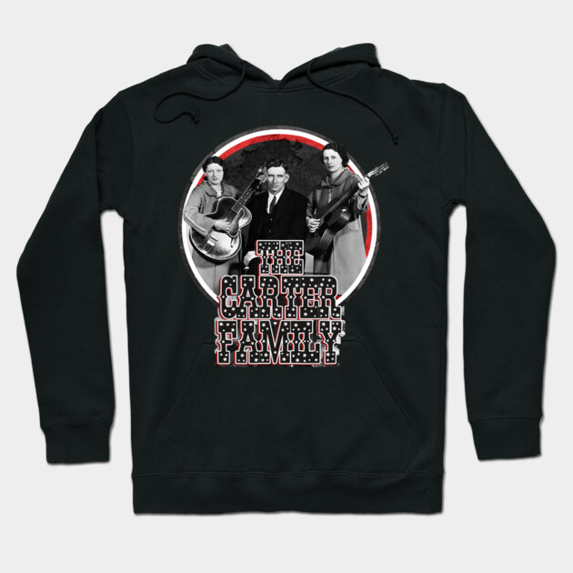 Black hoodie featuring vintage music group design, perfect for casual wear. Cozy cotton material.