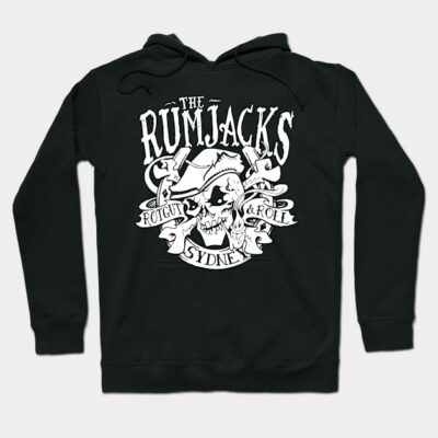 Black hoodie with skull and text graphic, cozy cotton material, casual streetwear style for everyday use.