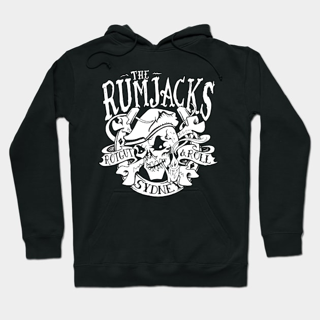 Black hoodie with skull and text graphic, cozy cotton material, casual streetwear style for everyday use.